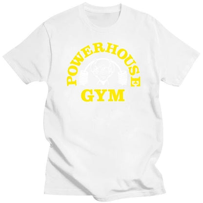 Powerhouse gym t-shirt i bomull - Gymfit