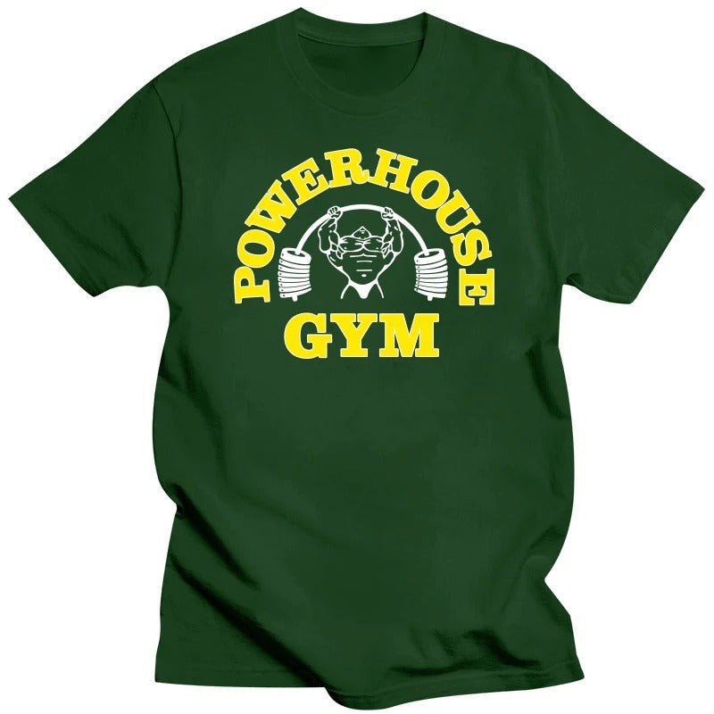 Powerhouse gym t-shirt i bomull - Gymfit