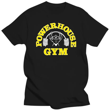 Powerhouse gym t-shirt i bomull - Gymfit