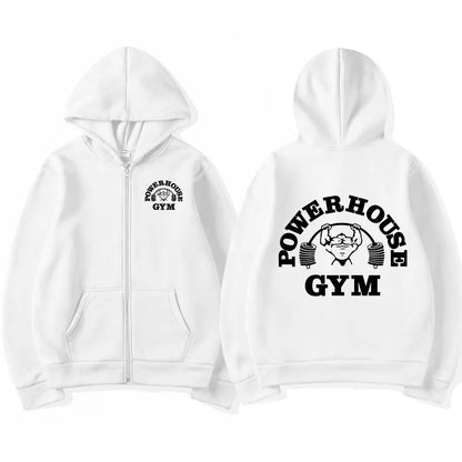 Powerhouse Gym Zip Hoodie - Gymfit