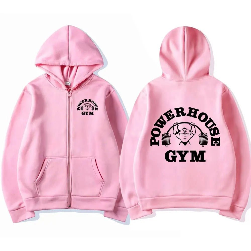 Powerhouse Gym Zip Hoodie - Gymfit