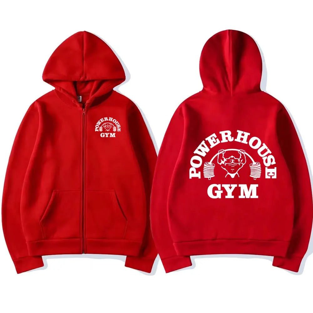 Powerhouse Gym Zip Hoodie - Gymfit