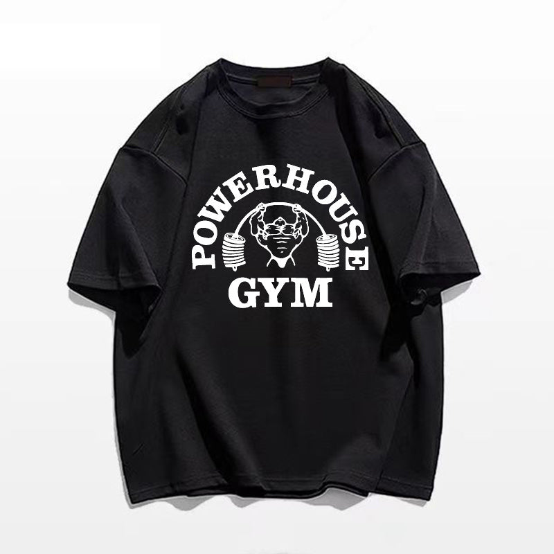 LÝFT × POWER HOUSE GYM ビンテージ Tシャツ ブラック L Amazon.co.jp