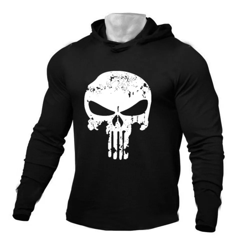 Punisher Skull Hoodie - Gymfit