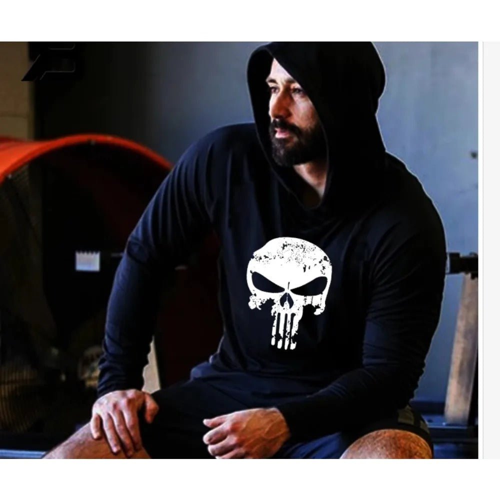 Punisher Skull Hoodie - Gymfit