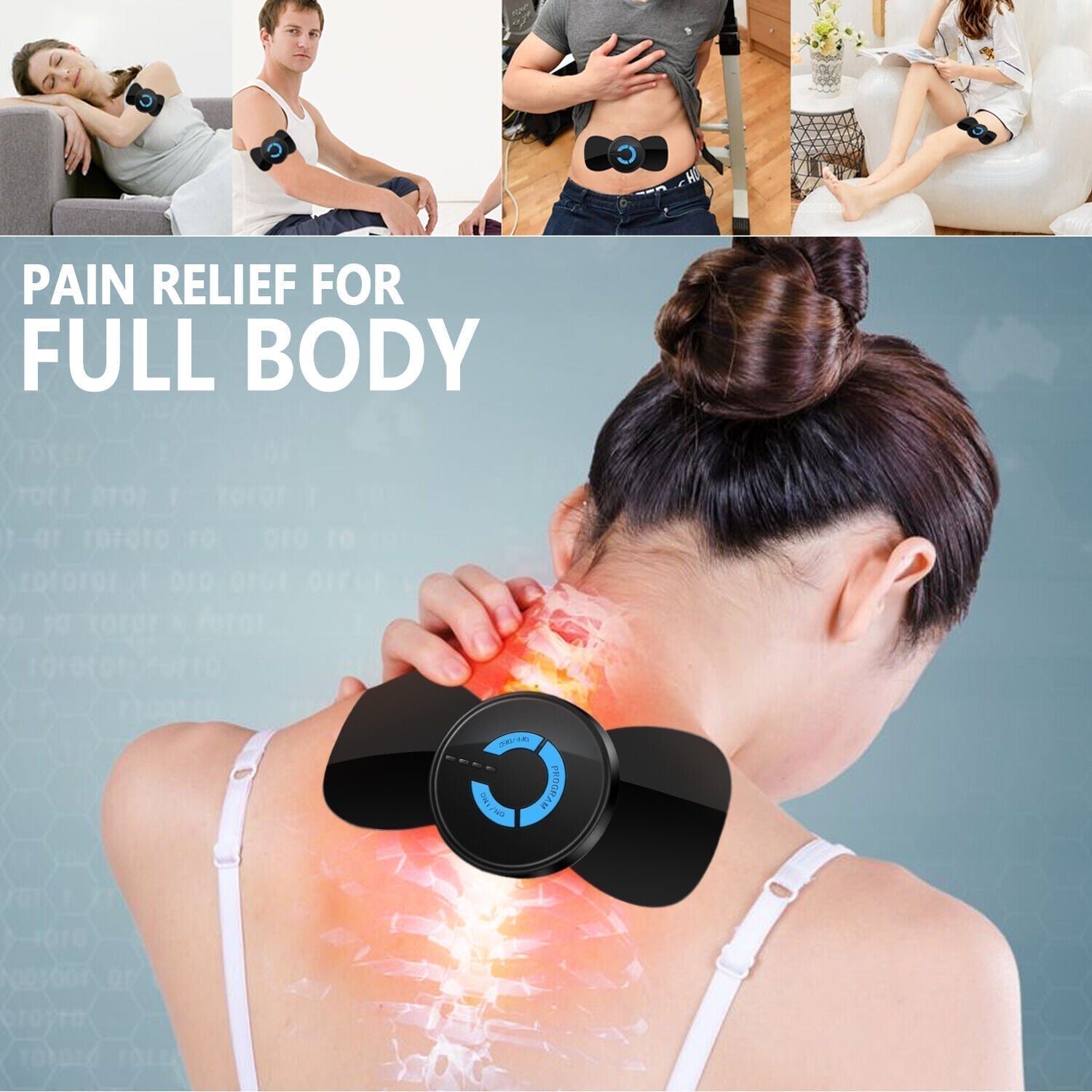 RelieveStar EMS Intelligent Massageapparat - Gymfit