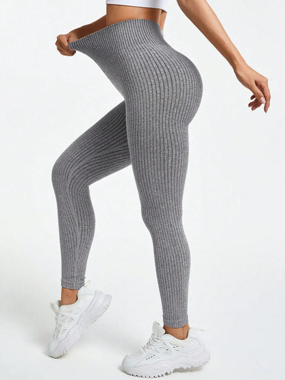 Ribbed Seamless leggings - Gymfit