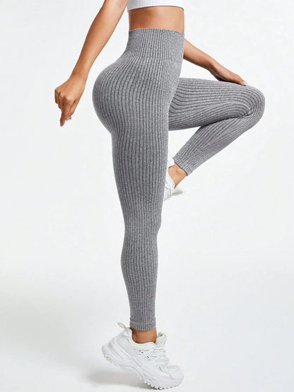Ribbed Seamless leggings - Gymfit