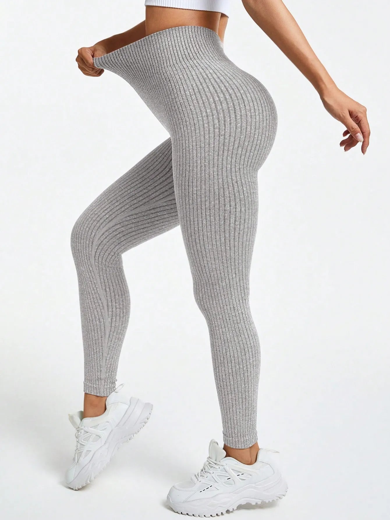 Ribbed Seamless leggings - Gymfit