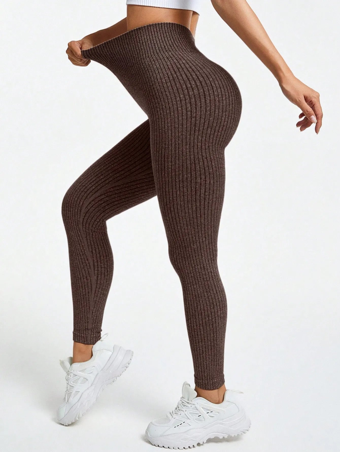 Ribbed Seamless leggings - Gymfit