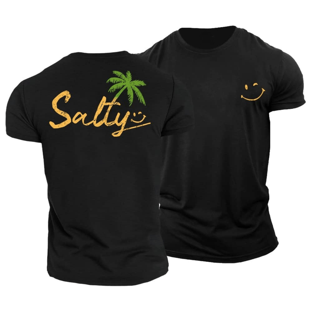 Salty Smiley T-Shirt - Gymfit