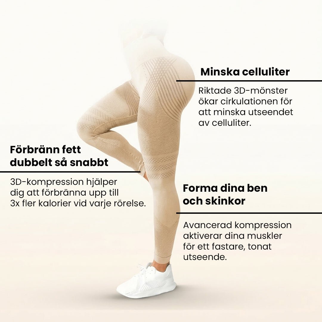 Seamless Anti Cellulite Leggings - Gymfit