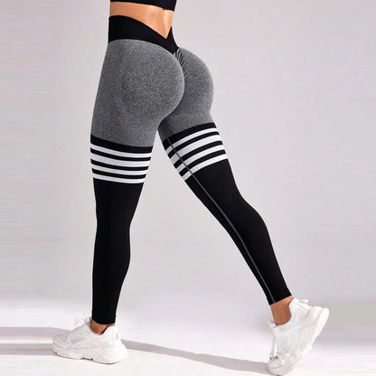 Seamless leggings med V - rygg - Gymfit