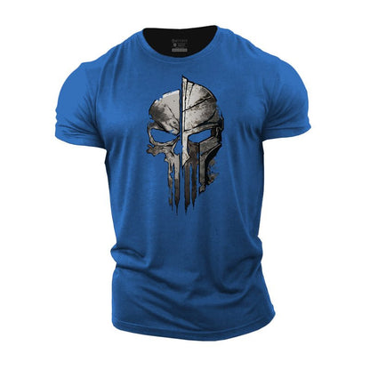 Skeleton Spartan Graphic T-shirt - Gymfit