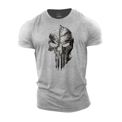 Skeleton Spartan Graphic T-shirt - Gymfit