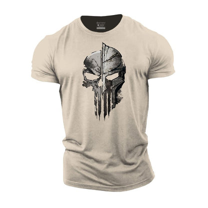 Skeleton Spartan Graphic T-shirt - Gymfit