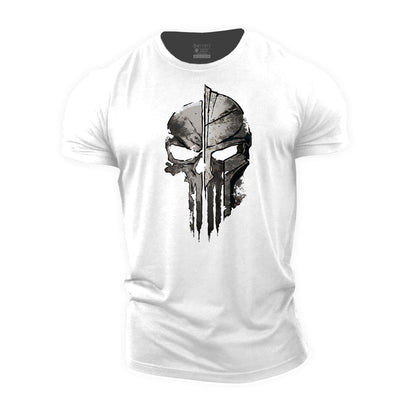 Skeleton Spartan Graphic T-shirt - Gymfit