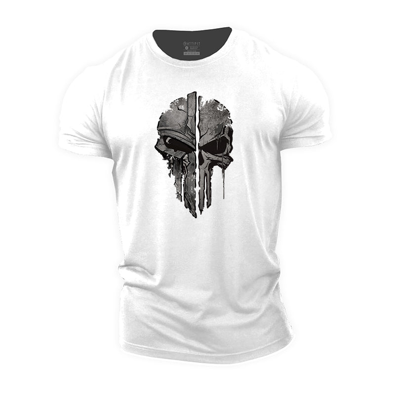 Skull Spartan T-Shirt - Gymfit