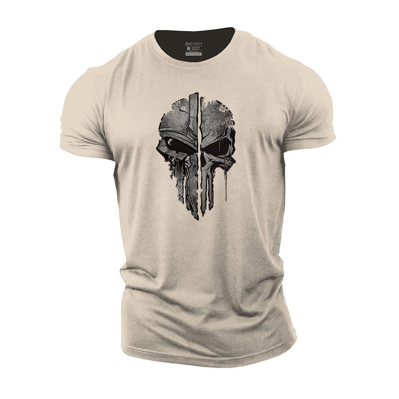 Skull Spartan T-Shirt - Gymfit