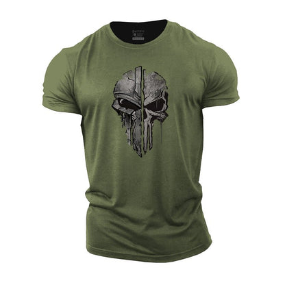 Skull Spartan T-Shirt - Gymfit