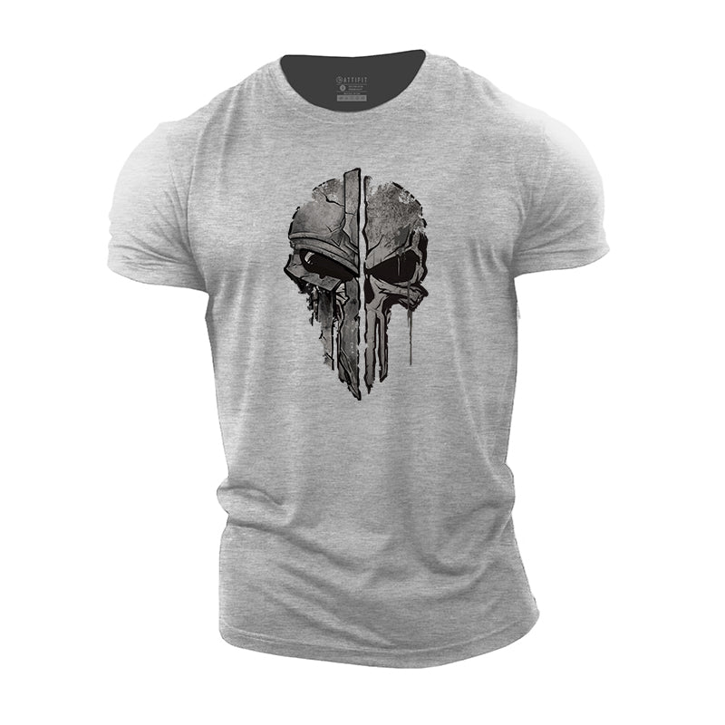 Skull Spartan T-Shirt - Gymfit