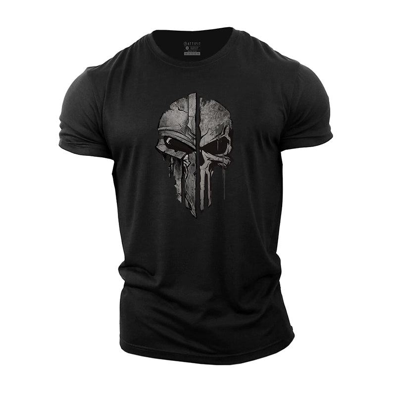 Skull Spartan T-Shirt - Gymfit