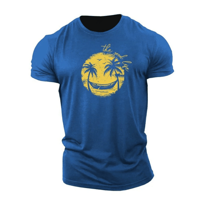 Smiley Palm Tree T-Shirt - Gymfit