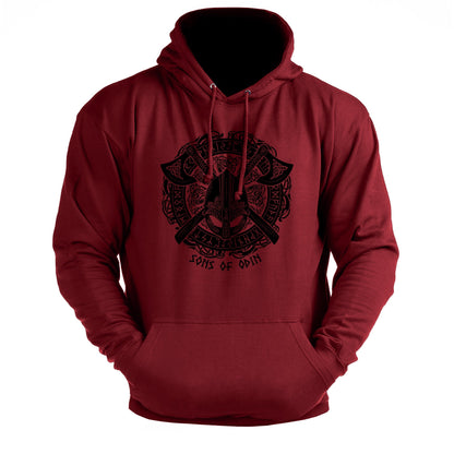 Sons Of Odin Helmet - Gym Hoodie - Gymfit