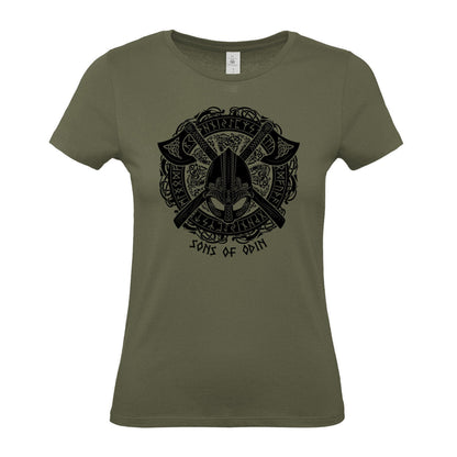 Sons Of Odin Helmet - Women's Gym T-Shirt - Gymfit