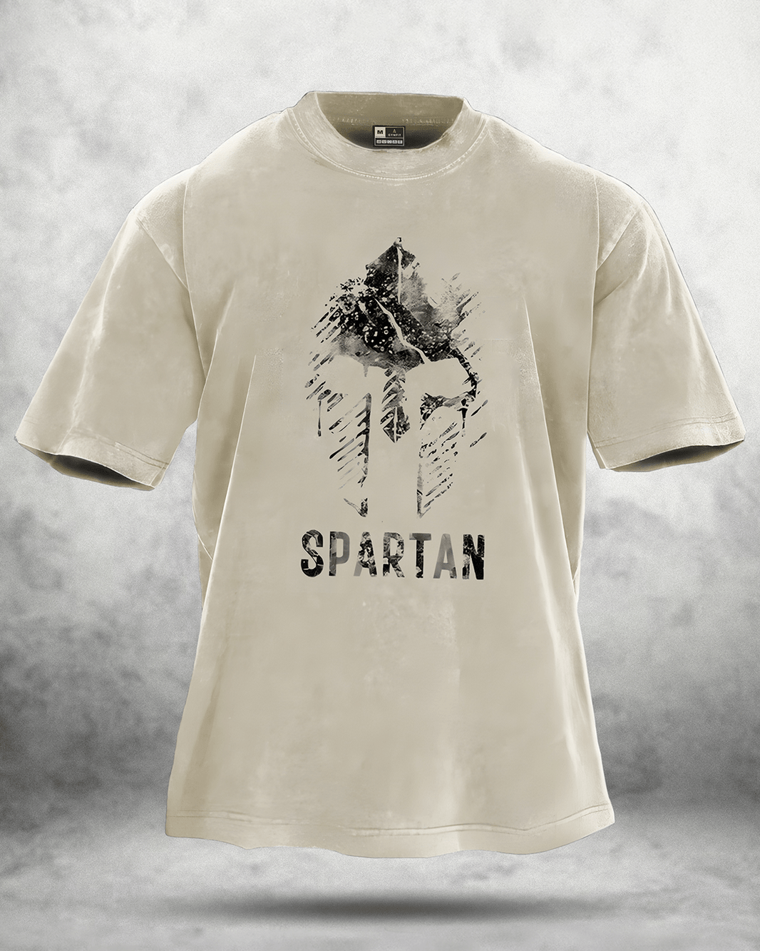 SPARTAN FADED WASHED T - SHIRT - Gymfit