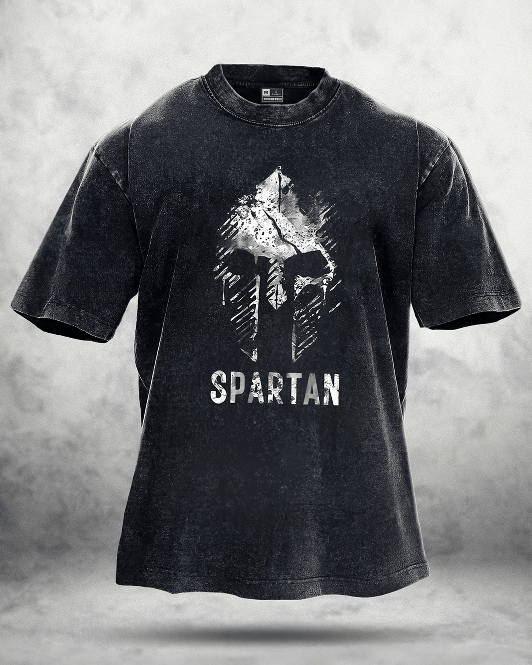 SPARTAN FADED WASHED T - SHIRT - Gymfit