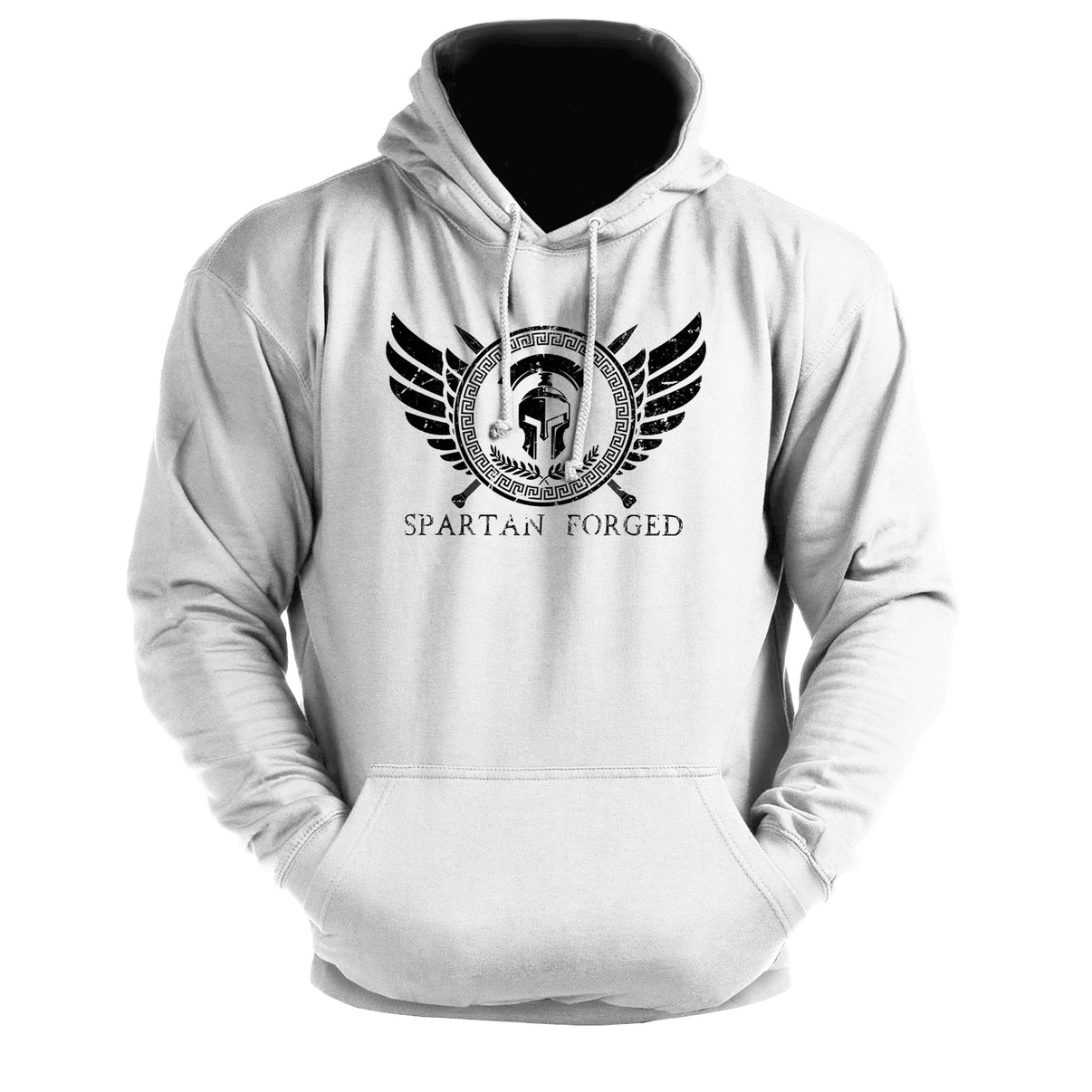 Spartan Forged Chest Emblem - Gym Hoodie - Gymfit