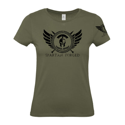 Spartan Forged Chest - Women's Gym T-Shirt - Gymfit