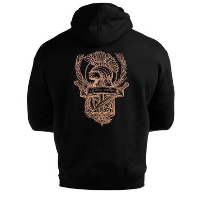 Spartan Forged Crest - Gym Hoodie - Gymfit