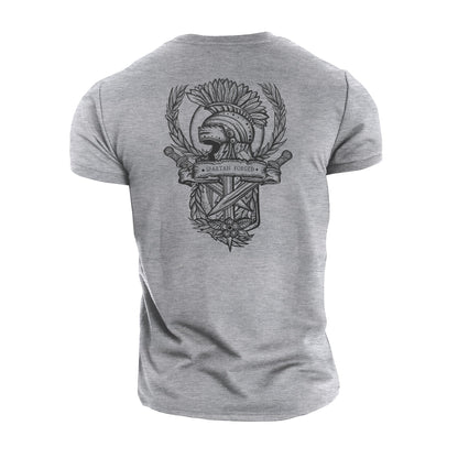 Spartan Forged Crest - Gym T-Shirt - Gymfit