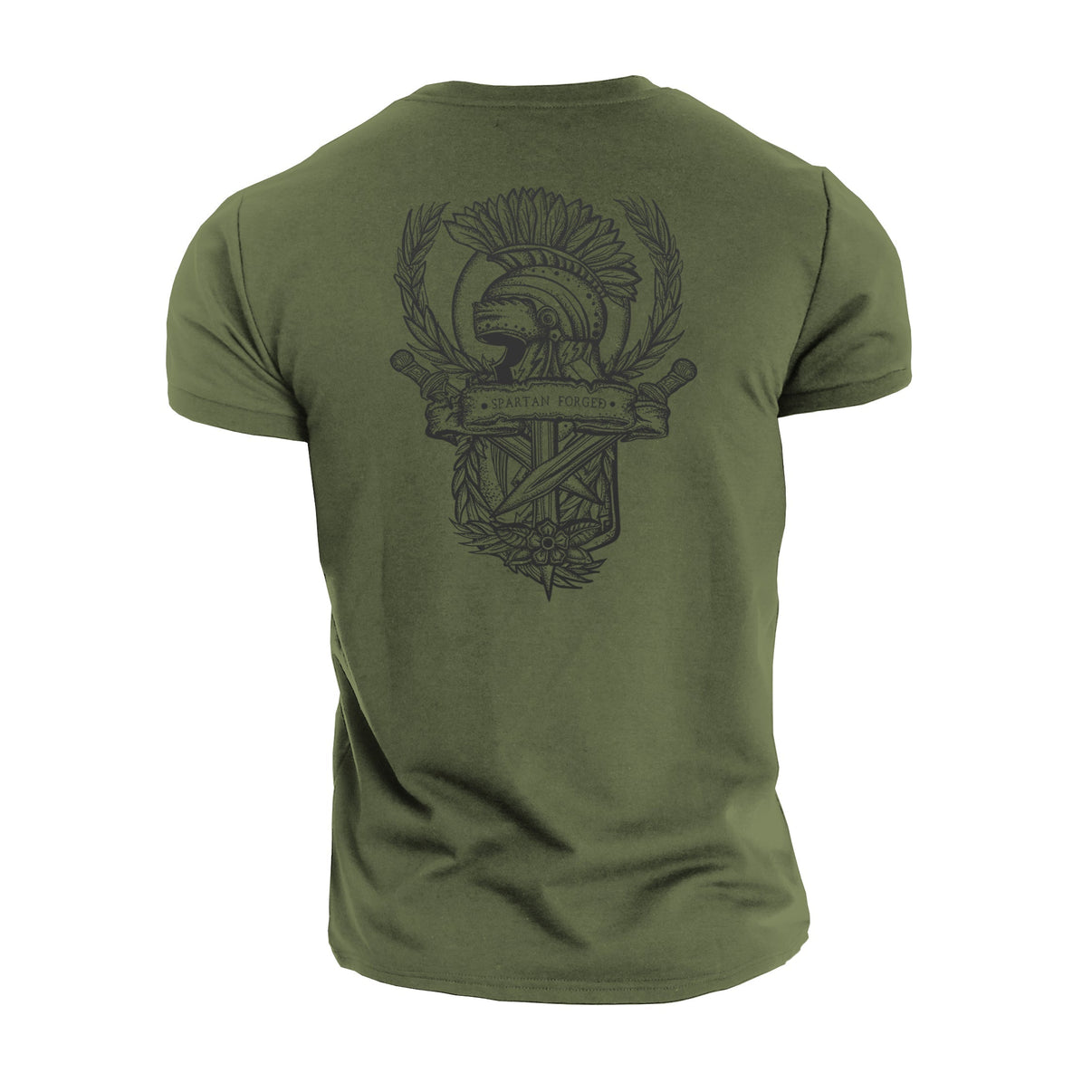 Spartan Forged Crest - Gym T-Shirt - Gymfit