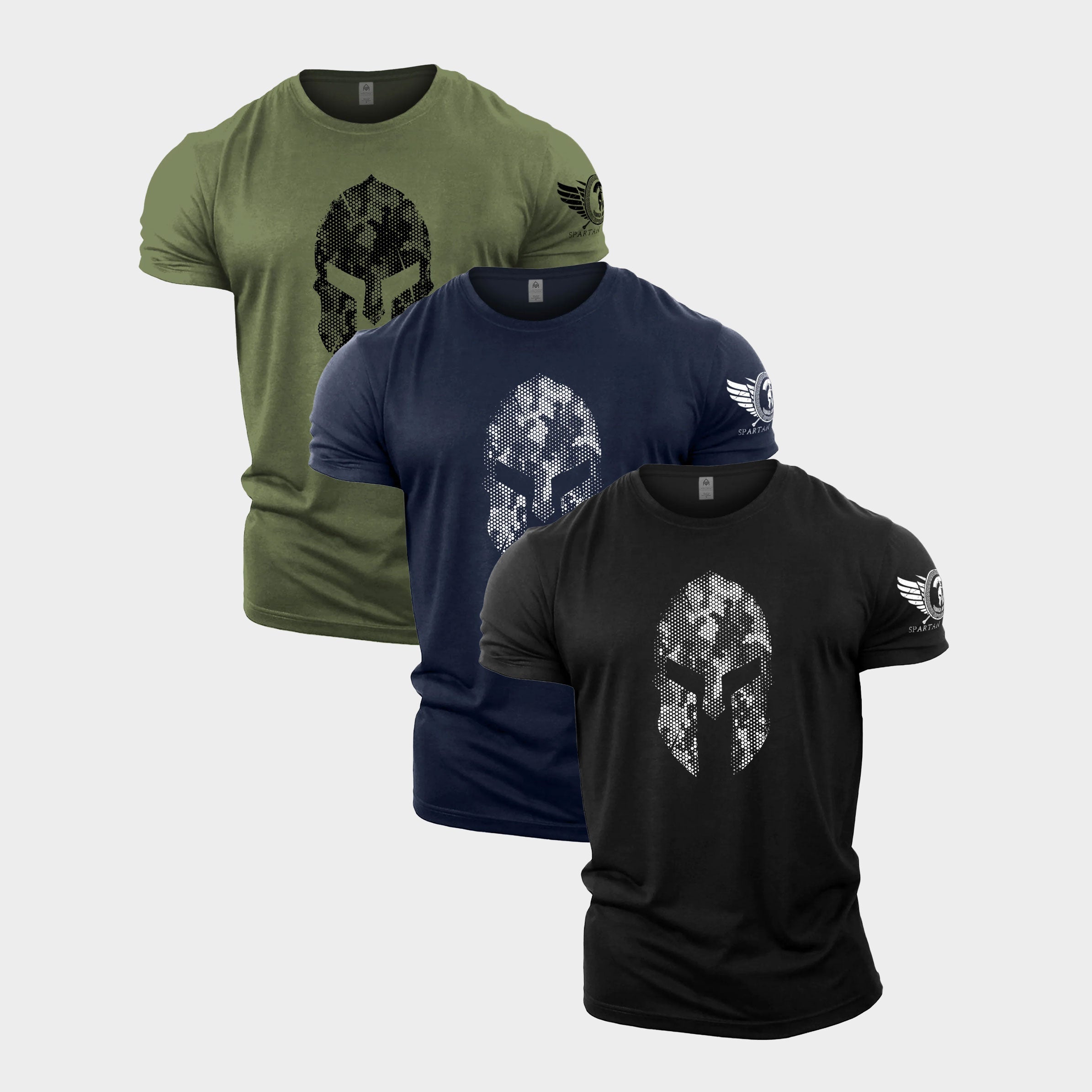 Spartan Forged Gym T-Shirt 3 Pack - Gymfit