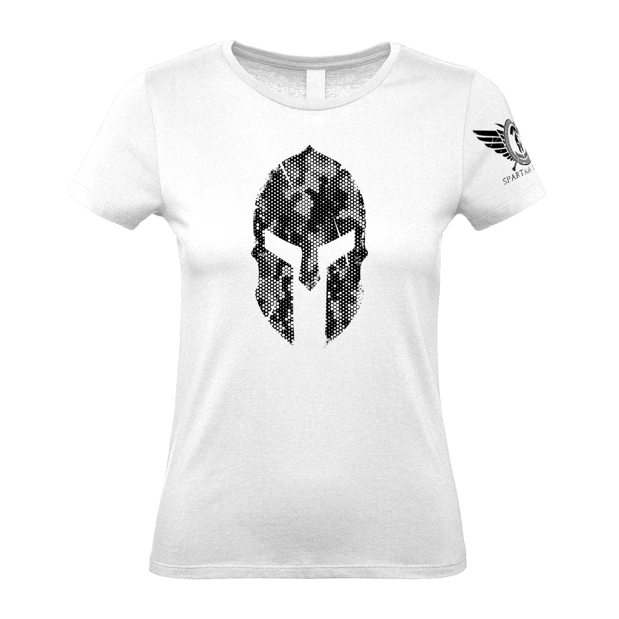 Spartan Forged Hex Camo - Women's Gym T-Shirt - Gymfit