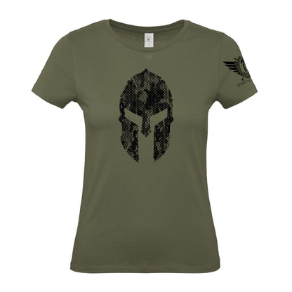 Spartan Forged Hex Camo - Women's Gym T-Shirt - Gymfit