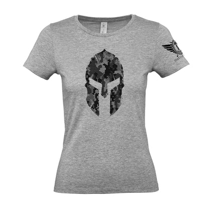 Spartan Forged Hex Camo - Women's Gym T-Shirt - Gymfit