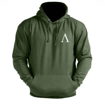 Spartan Forged V Logo - Gym Hoodie - Gymfit