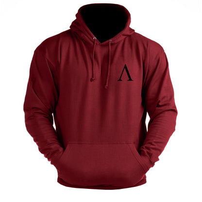 Spartan Forged V Logo - Gym Hoodie - Gymfit