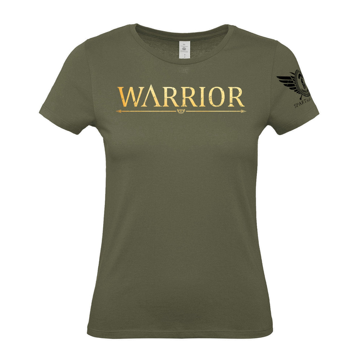 Spartan Forged Warrior Gold - Women's Gym T-Shirt - Gymfit