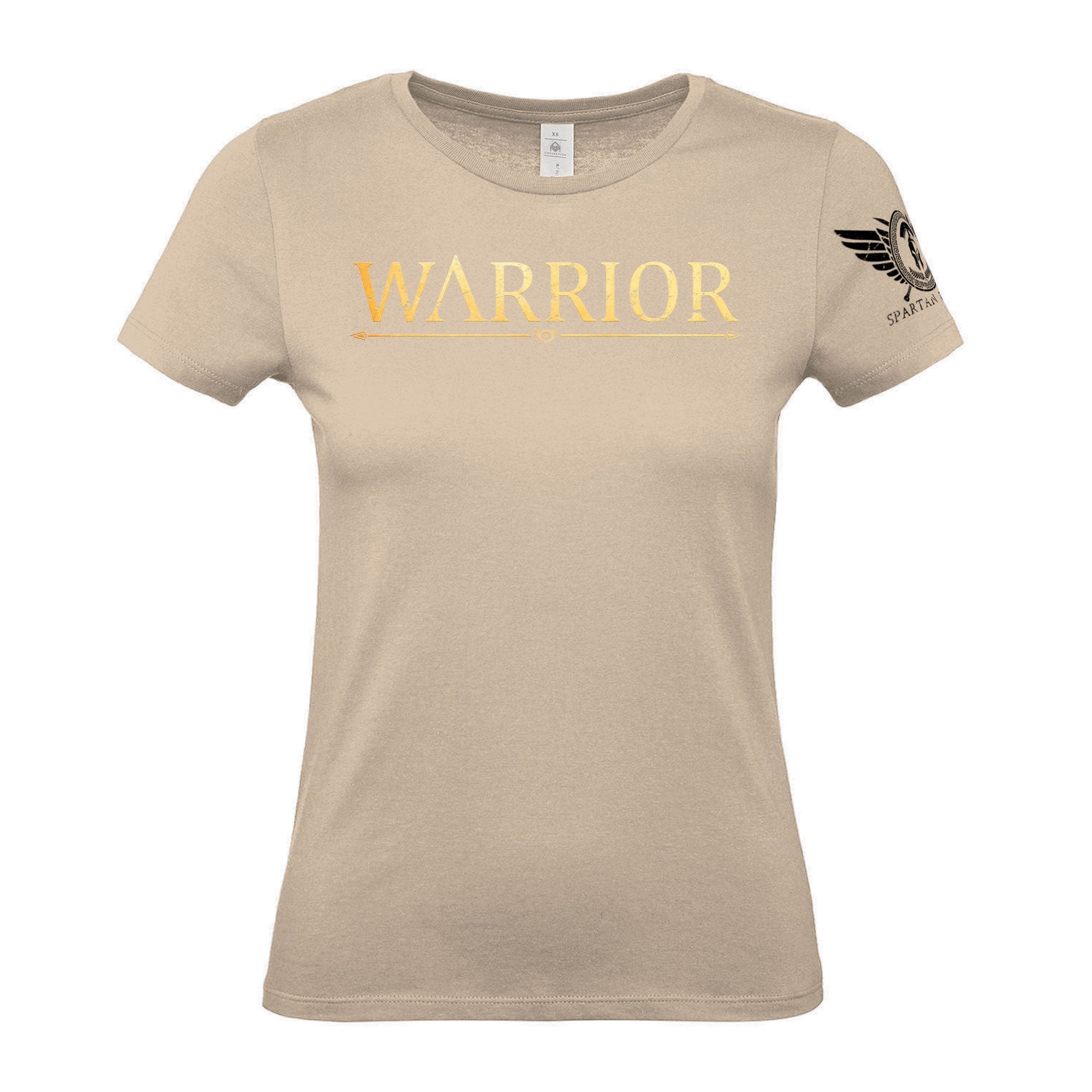 Spartan Forged Warrior Gold - Women's Gym T-Shirt - Gymfit