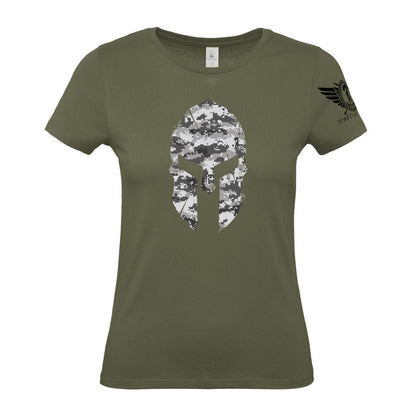 Spartan Forged Winter Camo - Women's Gym T-Shirt - Gymfit