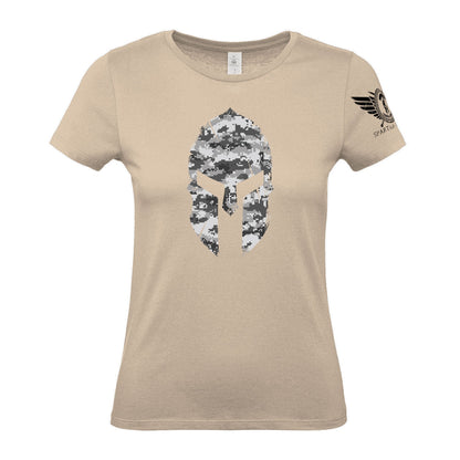 Spartan Forged Winter Camo - Women's Gym T-Shirt - Gymfit