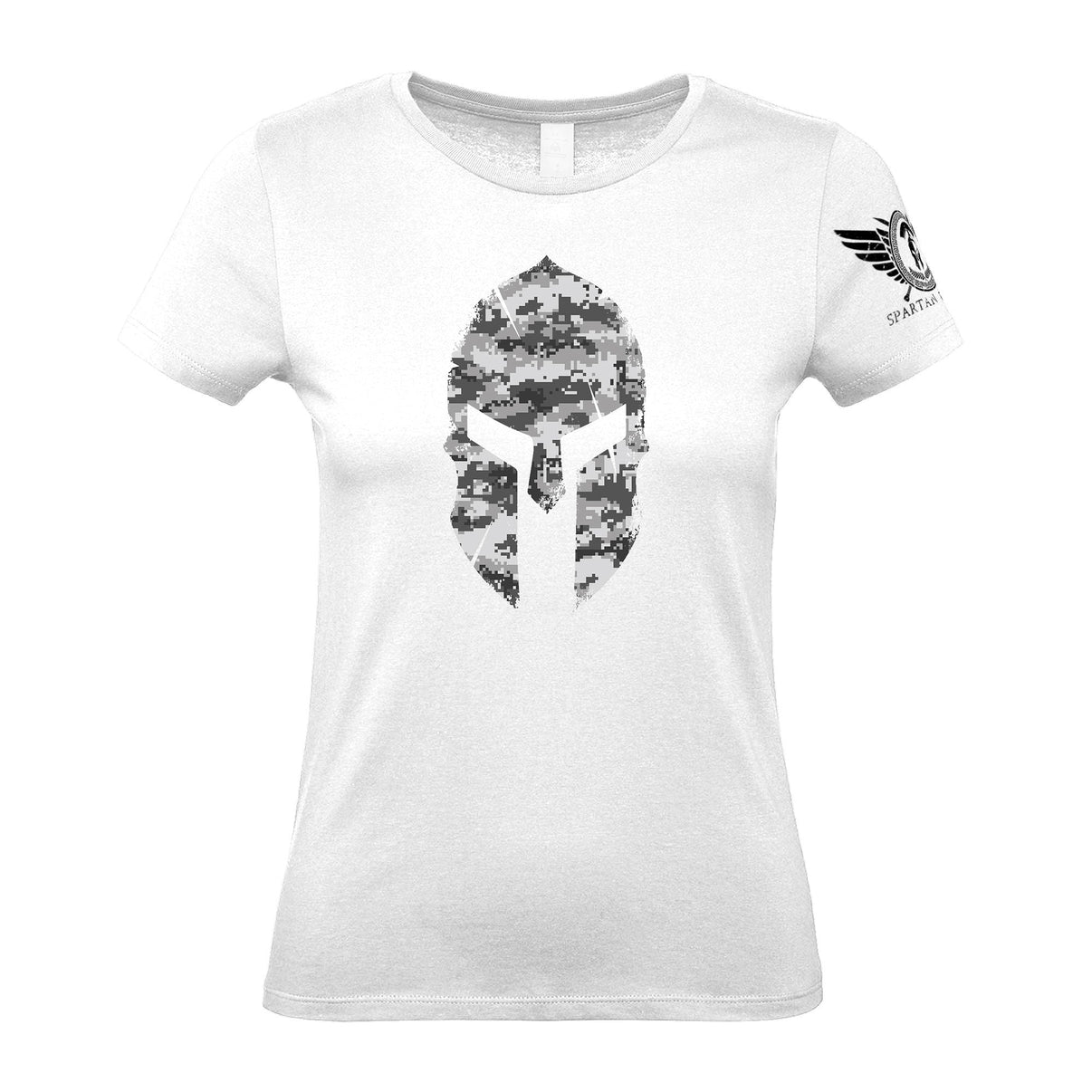 Spartan Forged Winter Camo - Women's Gym T-Shirt - Gymfit