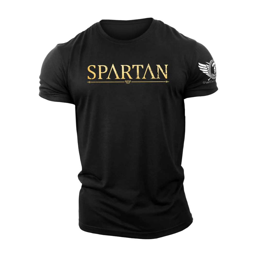 Spartan Gold T-Shirt - Gymfit