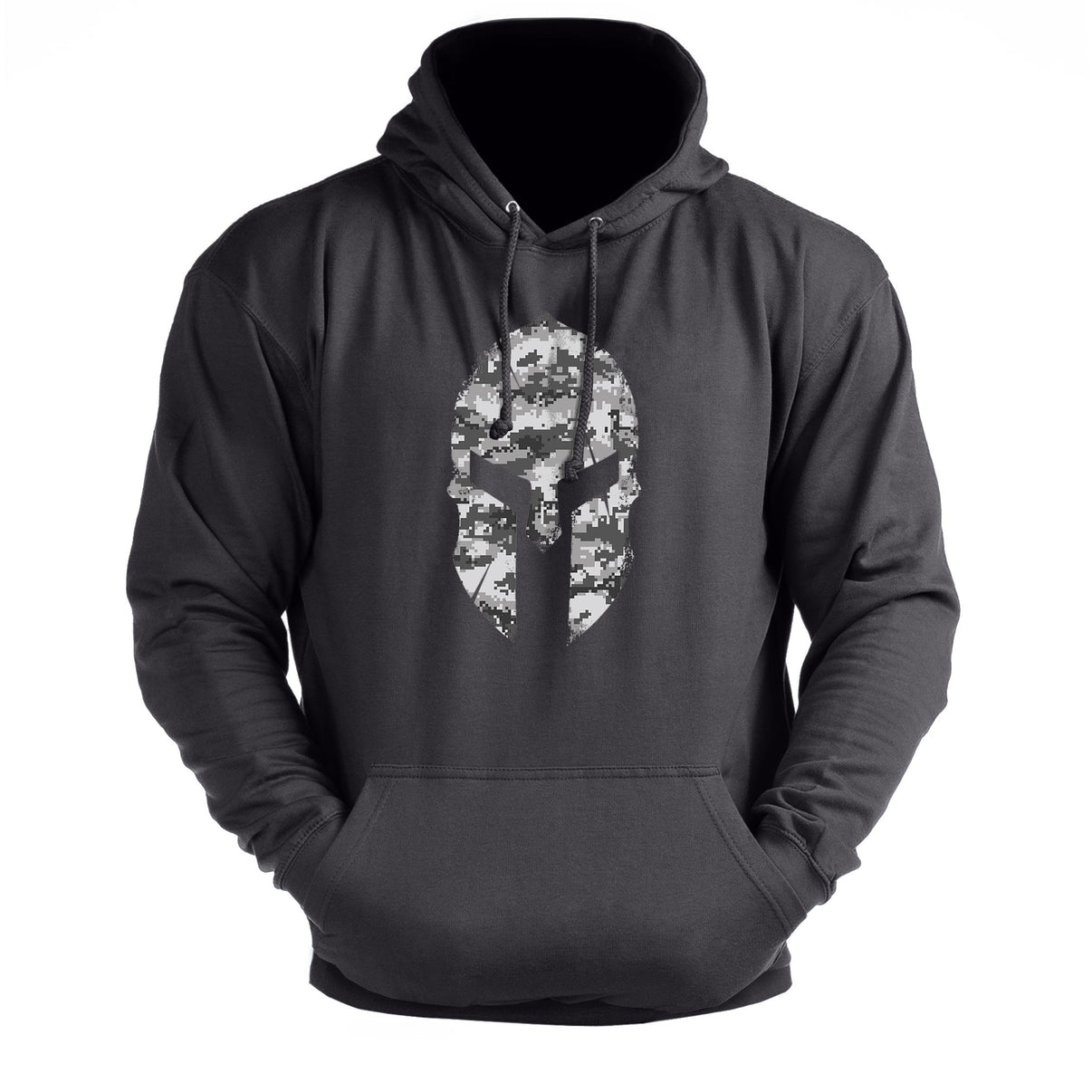 Spartan Helmet Winter Camo - Gym T-Shirt - Gymfit