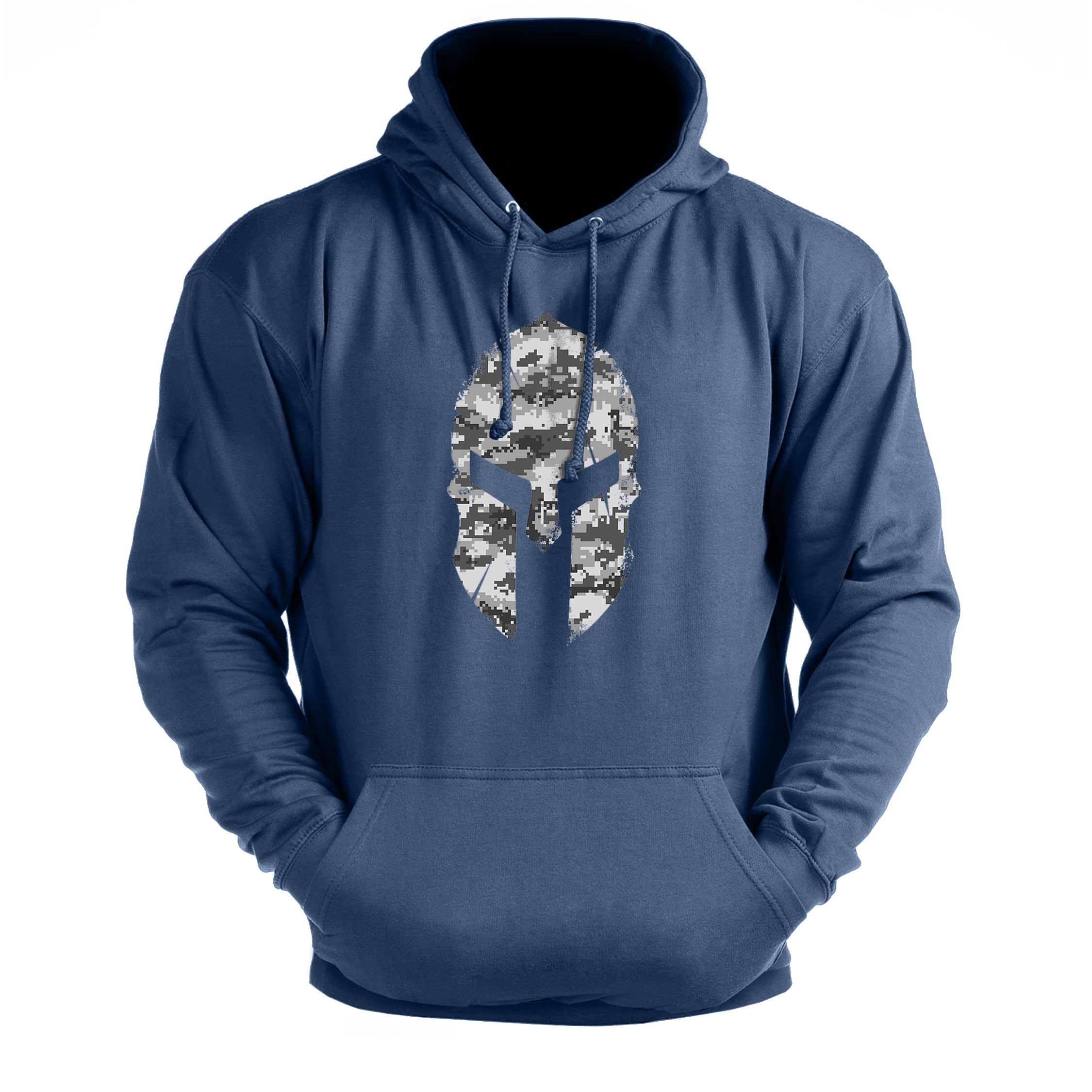 Spartan Helmet Winter Camo - Gym T-Shirt - Gymfit